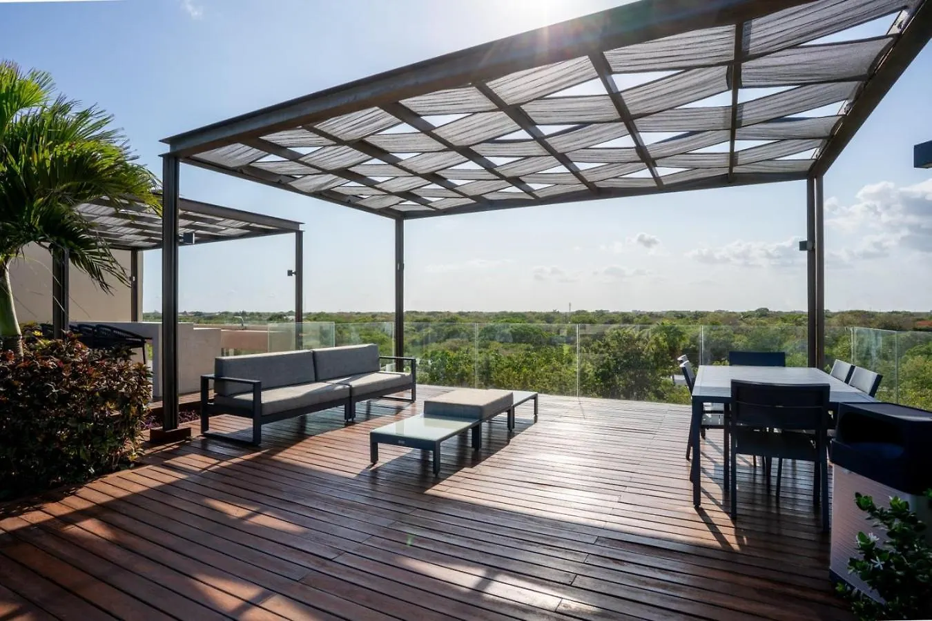 公寓 3Br Luxury Condo W/ Private Rooftop Pool & Gym 普拉亚卡门