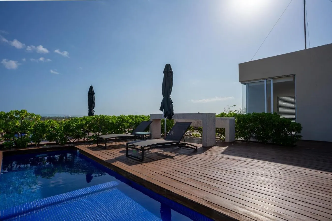 3Br Luxury Condo W/ Private Rooftop Pool & Gym 普拉亚卡门 公寓