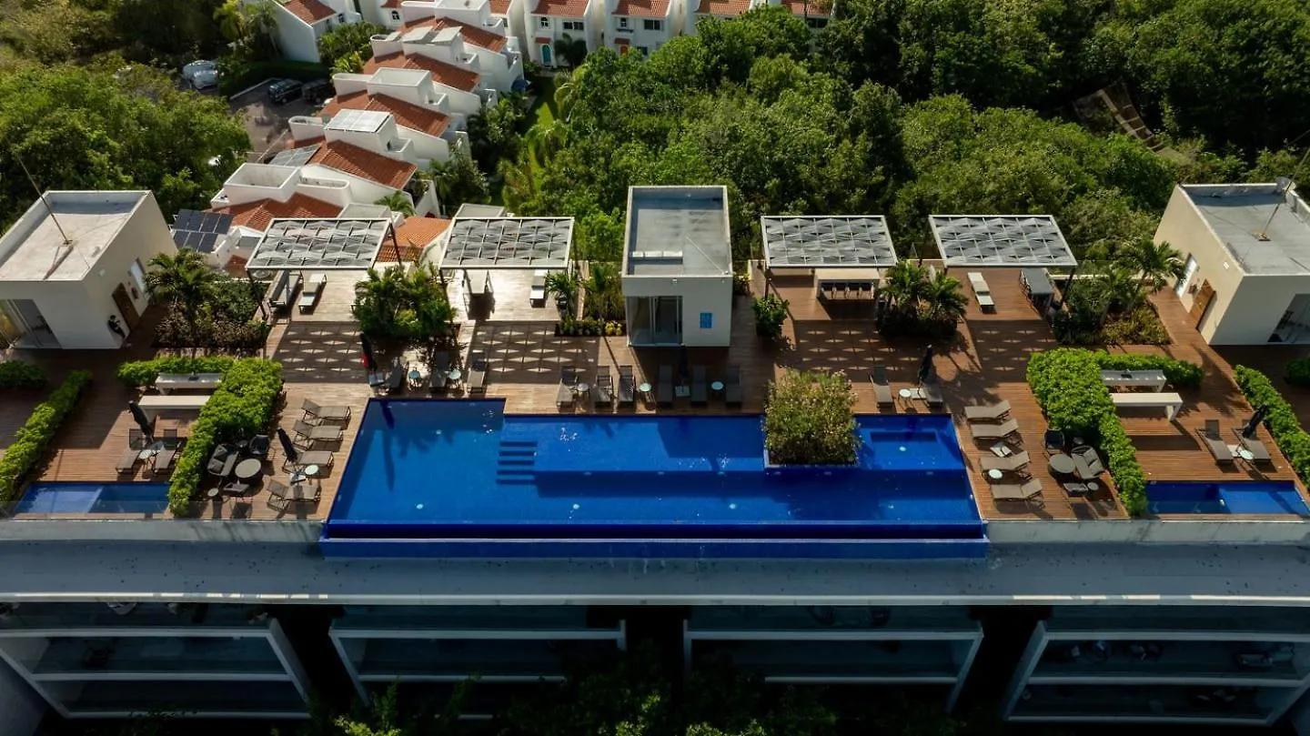 3Br Luxury Condo W/ Private Rooftop Pool & Gym 普拉亚卡门 公寓