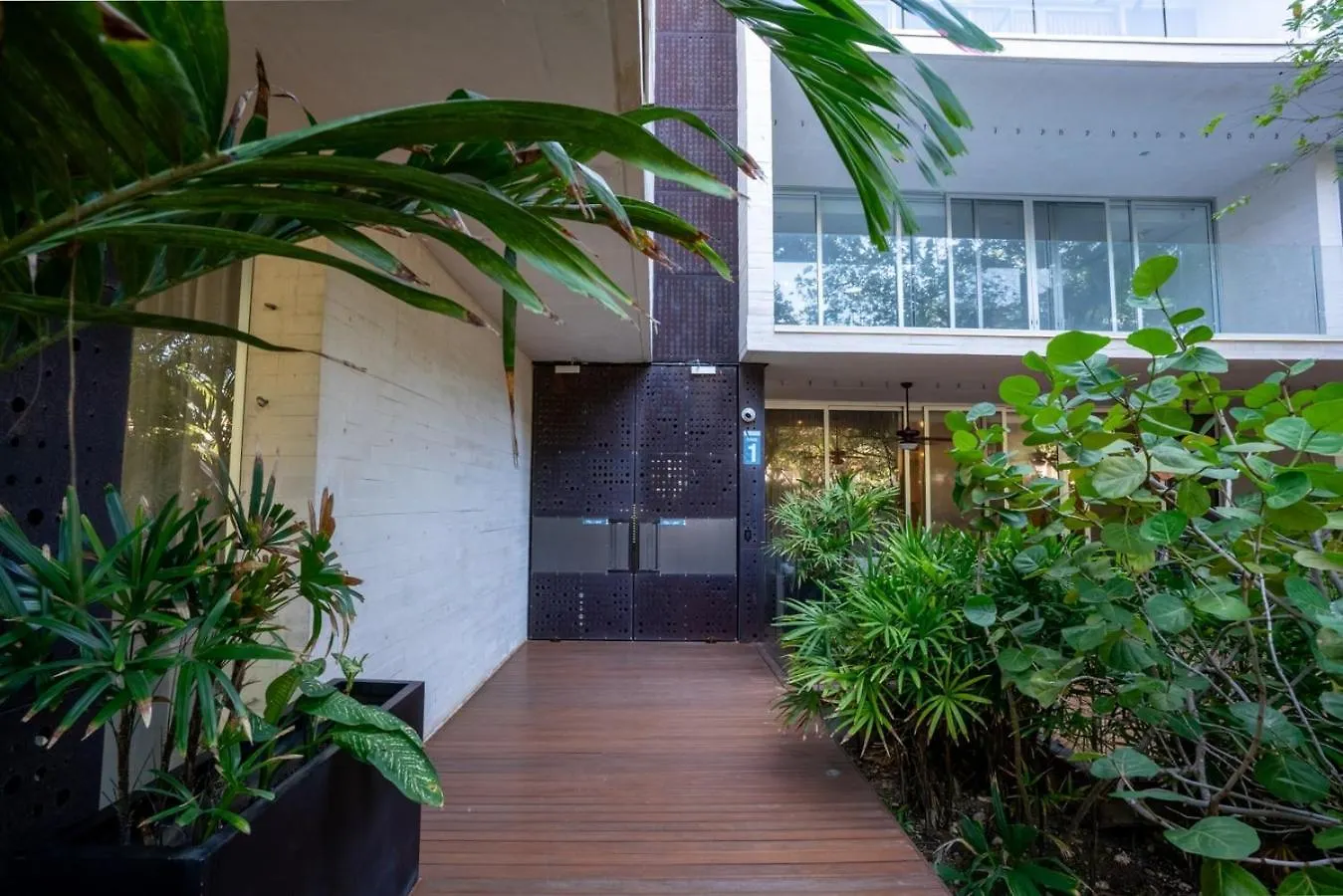 公寓 3Br Luxury Condo W/ Private Rooftop Pool & Gym 普拉亚卡门 墨西哥